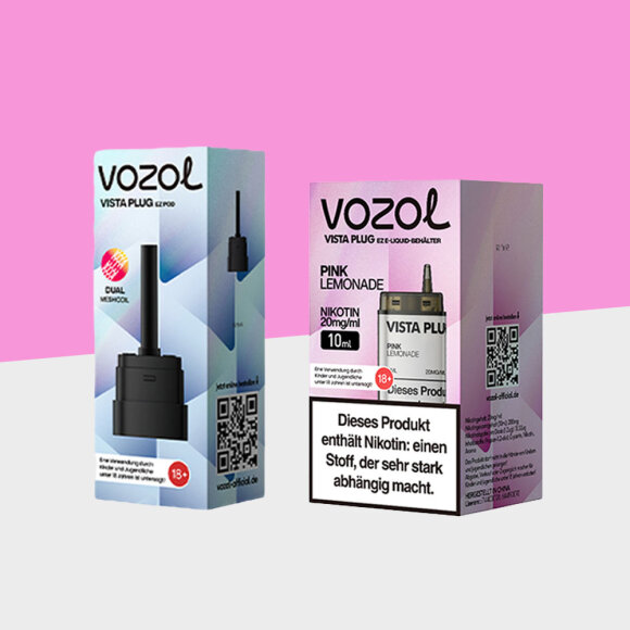 Vozol Vista Plug EZ - Pink Lemonade - Pod + Leerpod