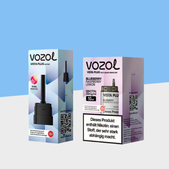 Vozol Vista Plug EZ - Blueberry Raspberry Lemon - Pod + Leerpod