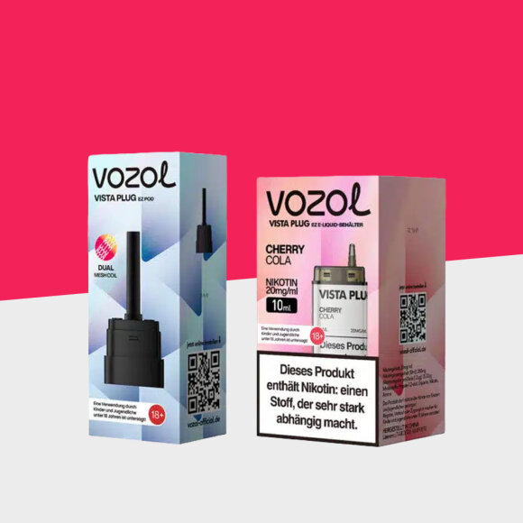 Vozol Vista Plug EZ - Cherry Cola - Pod + Leerpod