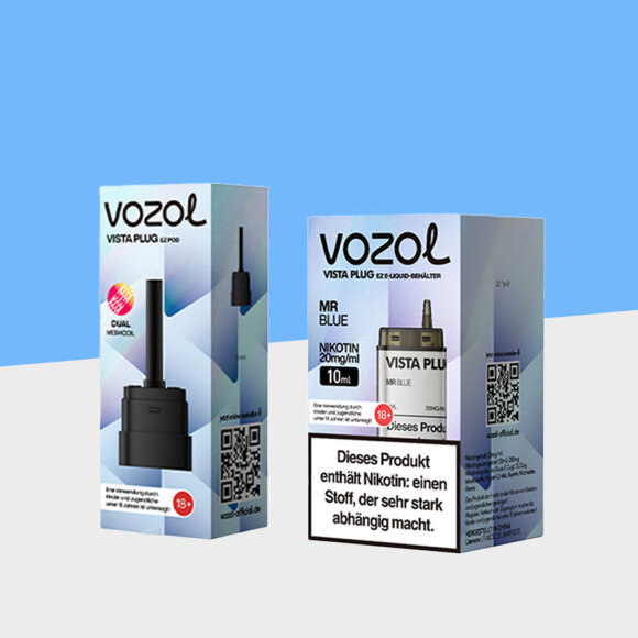 Vozol Vista Plug EZ - Mr Blue - Pod + Leerpod