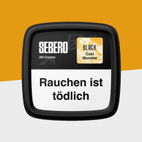 Sebero Black Tabak 200g - Coki Monster