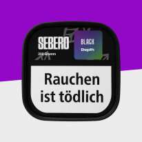 Sebero Black Tabak 200g - Depth