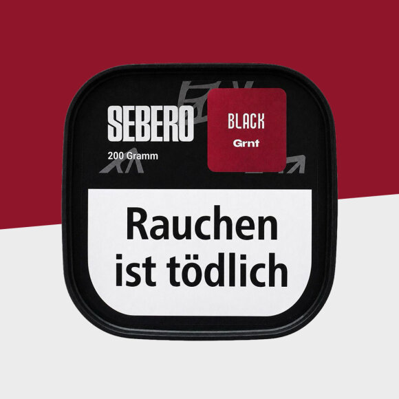 Sebero Black Tabak 200g - Grnt