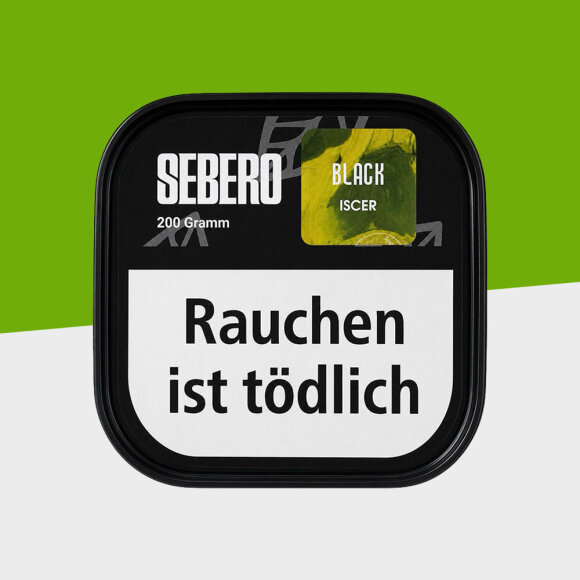 Sebero Black Tabak 200g - Iscer
