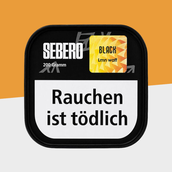Sebero Black Tabak 200g - Lmn Waff