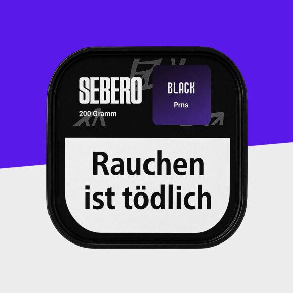 Sebero Black Tabak 200g - Prns