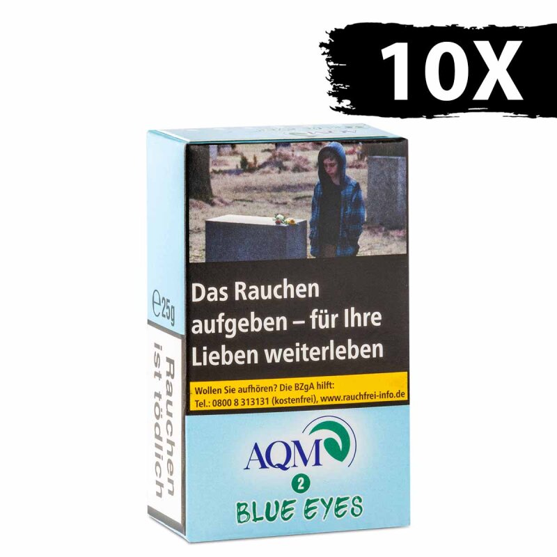 Aqua Mentha Tobacco 250g - #2 - Blue Eyes (10 x 25g)