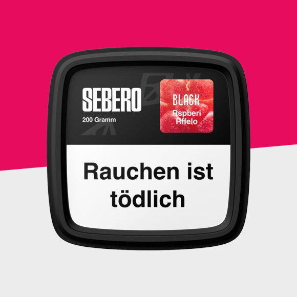 Sebero Black Tabak 200g - Rsberi Rffelo