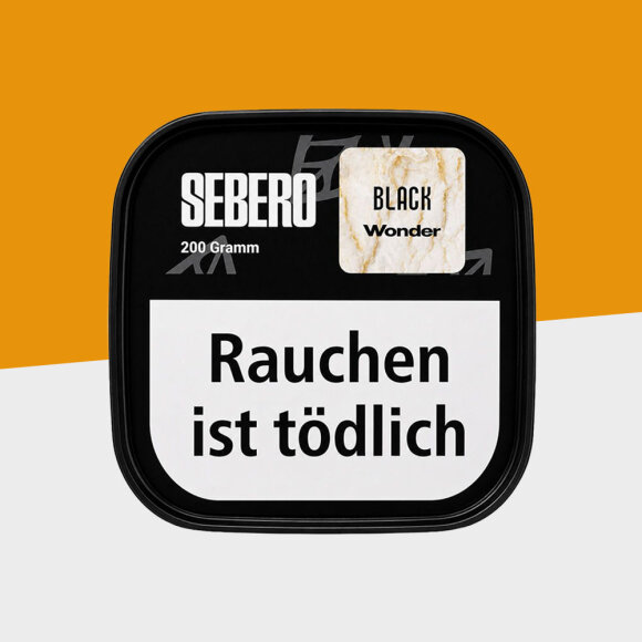 Sebero Black Tabak 200g - Wonder
