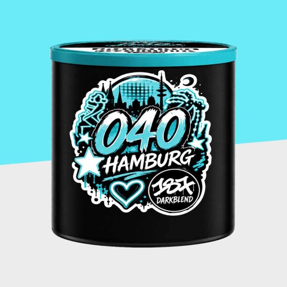 187 Darkblend Tabak 150g - 040 Hamburg