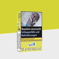Aqua Mentha Tabak 200g - Yellow Green