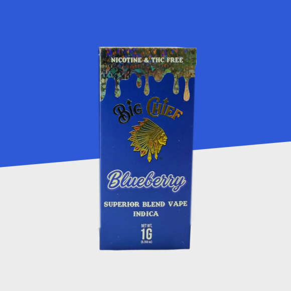 Big Chief - Blueberry - Superior Blend - 1ml - Einweg Vape