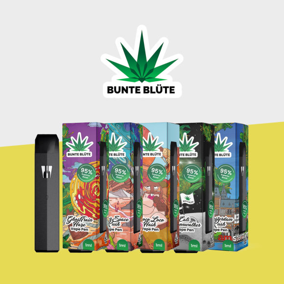 Bunte Blüte - Superior Blend - 1ml - Einweg Vape