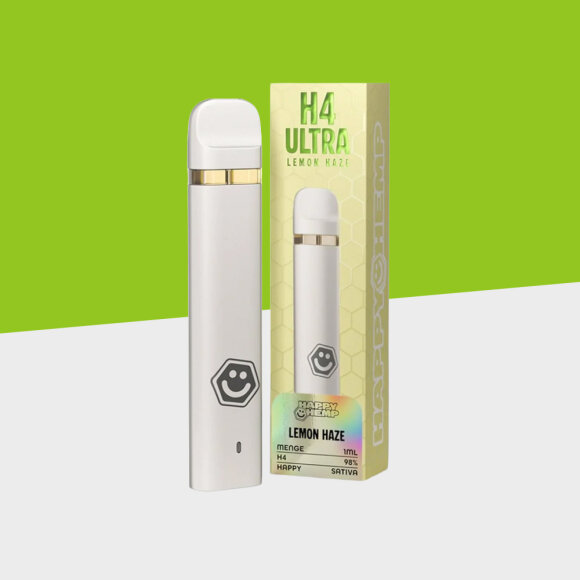 Happy Hemp - Lemon Haze - H4 - 1ml - Einweg Vape