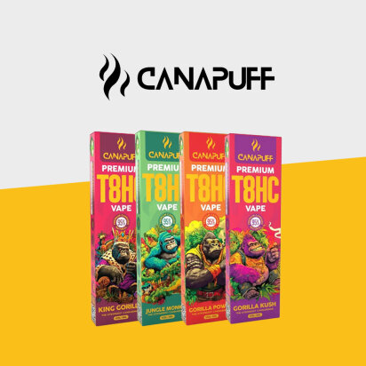 Canapuff - T8HC - 1ml - Einweg Vape