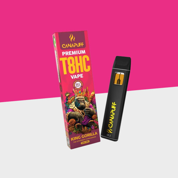 Canapuff -  King Gorilla - T8HC - 1ml - Einweg Vape