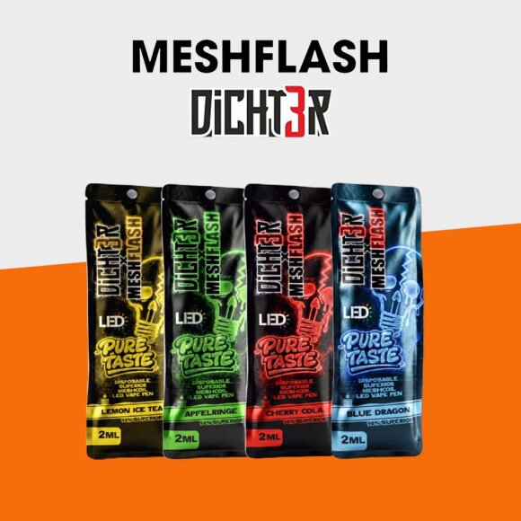 Dicht3r x Mesh Flash - Superior Blend - 2ml - Einweg Vape