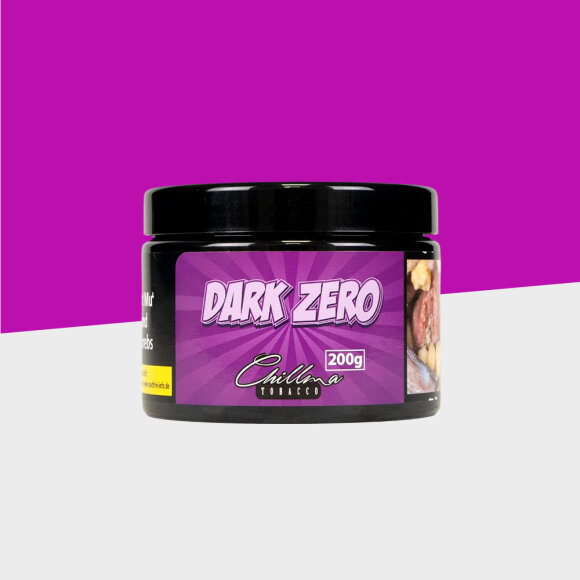 Chillma Tabak 200g - Dark Zero