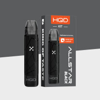 HQD Allstar Lite - Black - Refillable Pod Kit