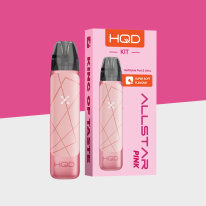 HQD Allstar Lite - Pink - Refillable Pod Kit