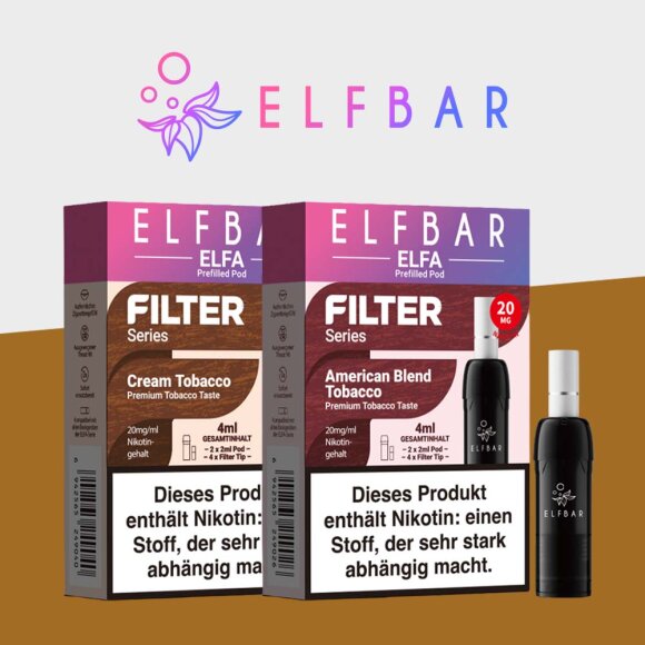 ELFA by Elfbar - Filter Series Pod (2er Pack)