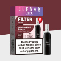 ELFA by Elfbar - Filter Series - American Blend - Pod...