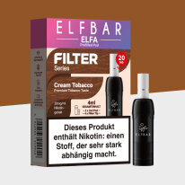 ELFA by Elfbar - Filter Series - Cream Tobacco - Pod (2er...