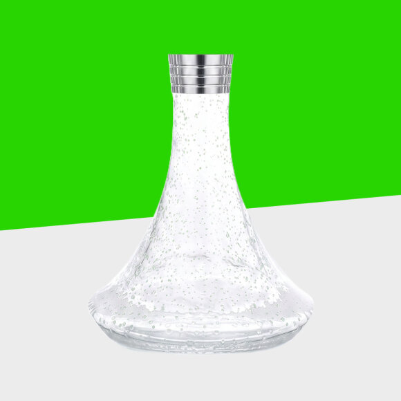 Aladin Shisha MVP 460 - M1 - Ersatzglas - Glowing Grün