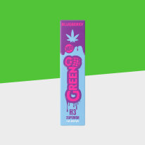Green8 -  Blueberry - H3 Superior Blend - 1ml - Einweg Vape