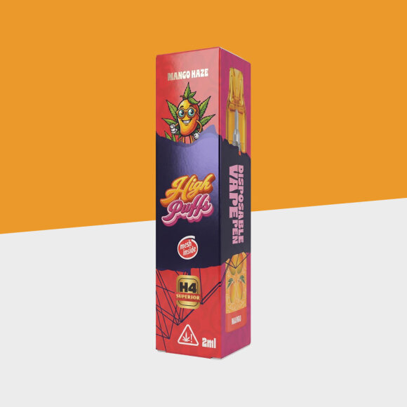 High Puffs - Mango Haze - H4 - 2ml - Einweg Vape
