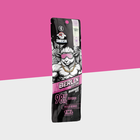 SHEESH Superior Line - Mixed Berries - Berlin Edition - 1ml - Einweg Vape