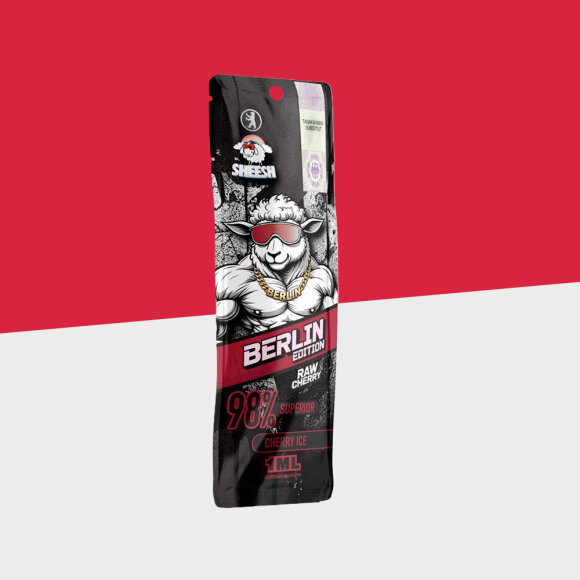 SHEESH Superior Line - Cherry Ice - Berlin Edition - 1ml - Einweg Vape