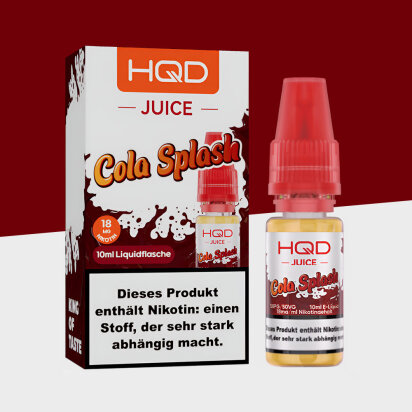 HQD Juice - Cola Splash - 18mg/ml - E-Liquid