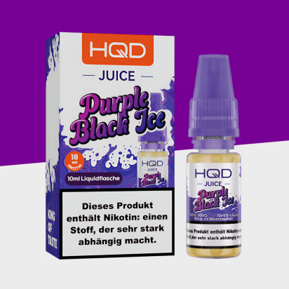 HQD Juice - Purple Black Ice - 18mg/ml - E-Liquid