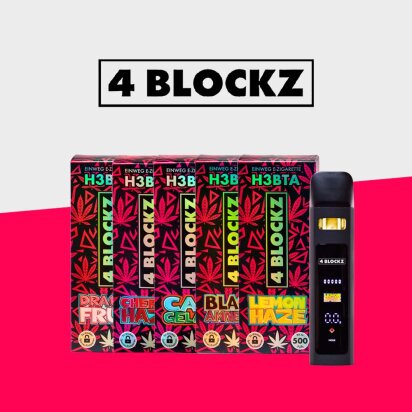 4BLOCKZ - H3BTA Digital - 1ml - Einweg Vape