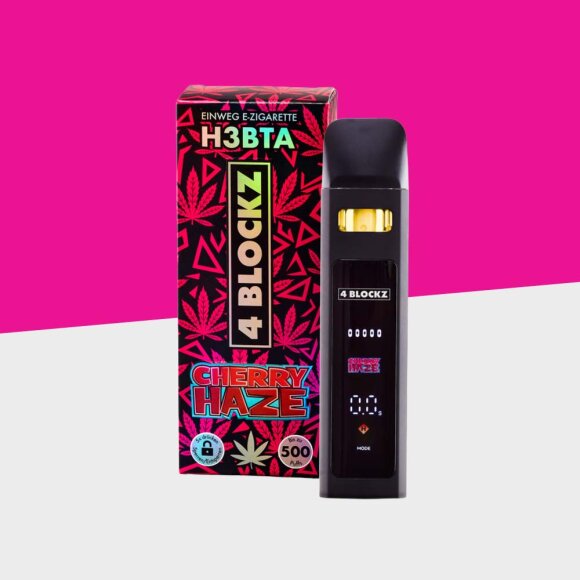 4BLOCKZ - Cherry Haze - H3BTA Digital - 1ml - Einweg Vape