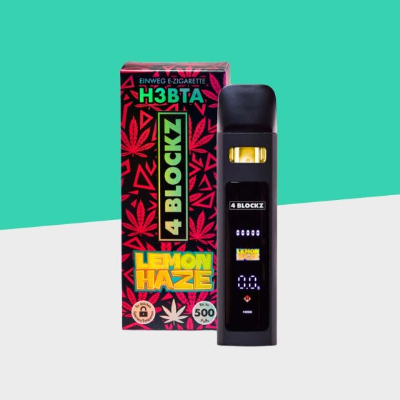 4BLOCKZ - Lemon Haze - H3BTA Digital - 1ml - Einweg Vape