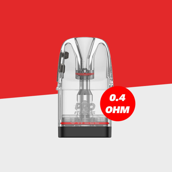 Uwell Caliburn Alpha - 0.4 Ohm - Refillable Pods (3er Pack)