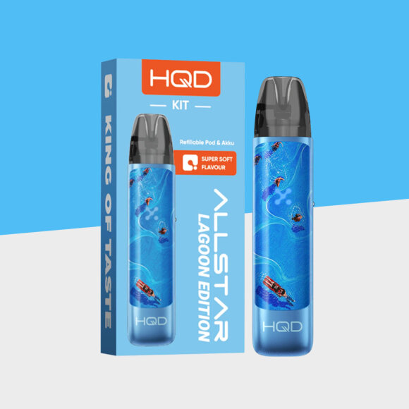 HQD Allstar Lite - Lagoon Edition - Refillable Pod Kit