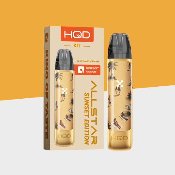 HQD Allstar Lite - Sunset Edition - Refillable Pod Kit