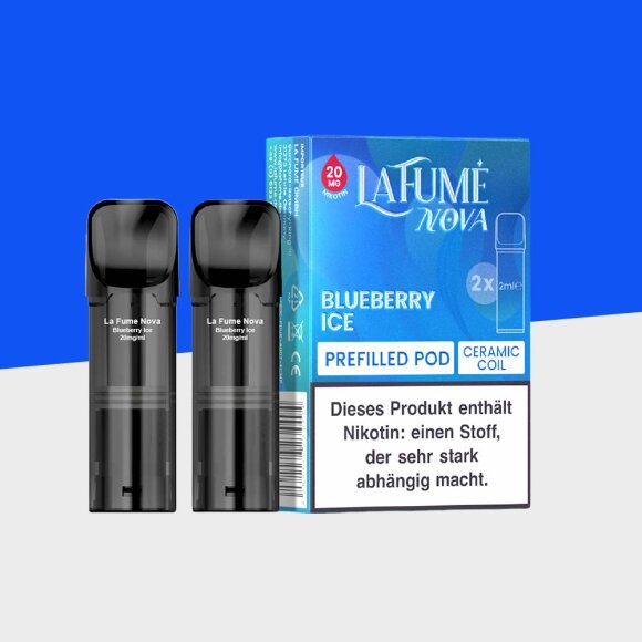 La Fume Nova - Blueberry Ice - Pod (2er Pack)
