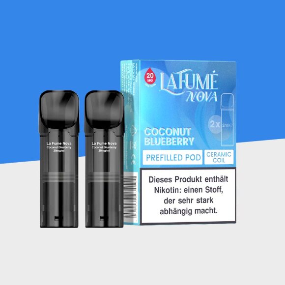 La Fume Nova - Coconut Blueberry - Pod (2er Pack)