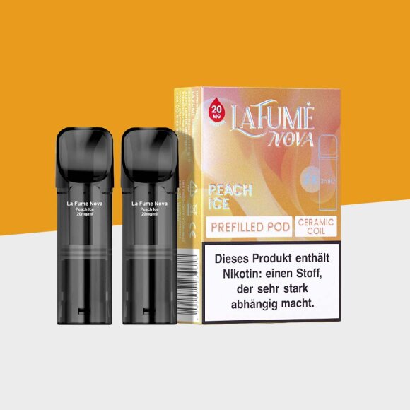 La Fume Nova - Peach Ice - Pod (2er Pack)