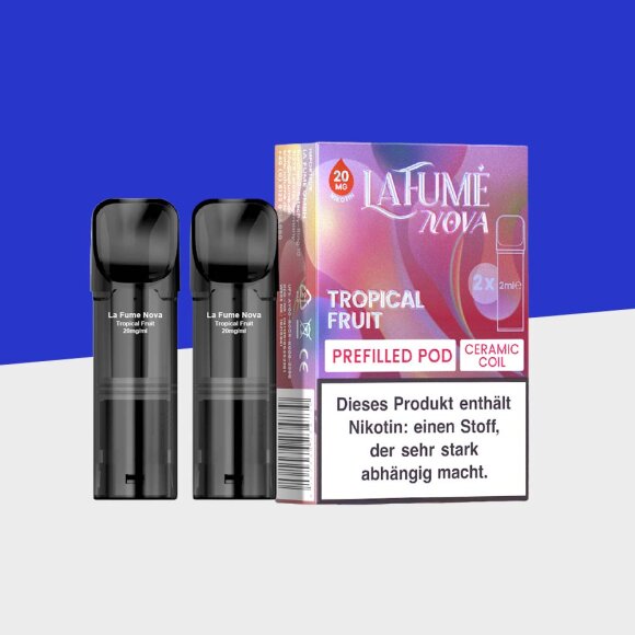 La Fume Nova - Tropical Fruit - Pod (2er Pack)