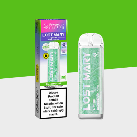 Lost Mary QM600 - Blueberry Kiwi - Einweg Vape