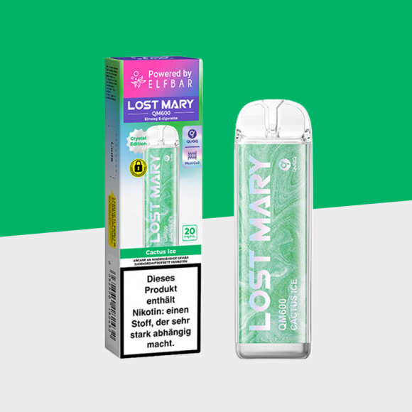 Lost Mary QM600 - Cactus Ice - Einweg Vape