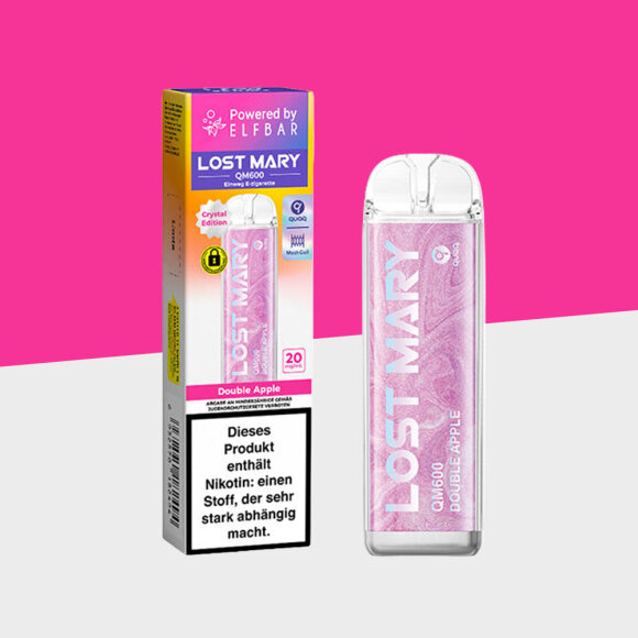 Lost Mary QM600 - Double Apple - Einweg Vape