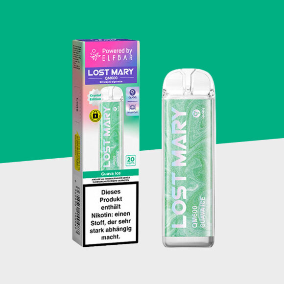 Lost Mary QM600 - Guava Ice - Einweg Vape