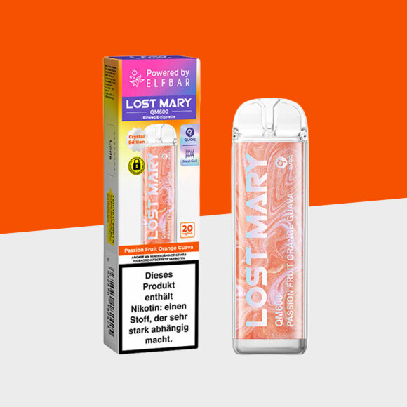 Lost Mary QM600 - Passion Fruit Orange Guava - Einweg Vape
