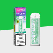 Lost Mary QM600 - Sour Apple - Einweg Vape
